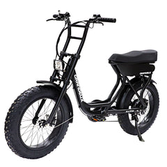 Grandeux Xcite Electric Bike – 1350W Step-Thru Fat Tire eBike | CheerdMoto