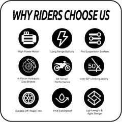 Cheerdmoto Performance Electric Dirt Bike - XCEED