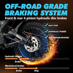 CheerdMoto Xceed 72V Electric Dirt Bike - Refurbished