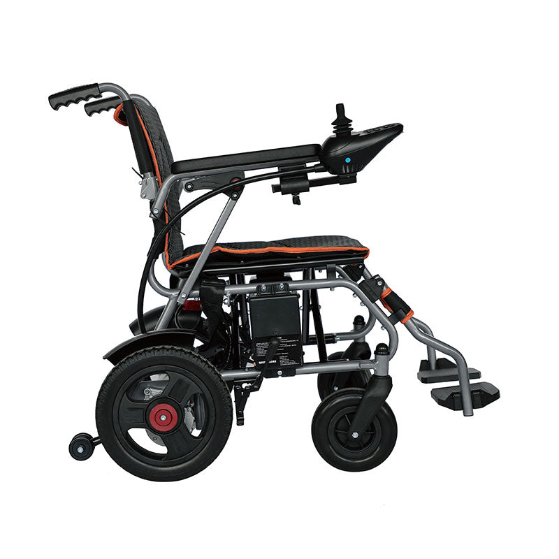 Cheerdmoto Electric Wheelchair - Smart B02 | Dual-Motor Electric Power Movement Device - 350 lbs Capacity, 15 Mile Range