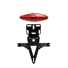 Xceed Dirtbike Rear LED Brake Light & Turn Signal Kit with Heavy-Duty Metal License Plate Mount