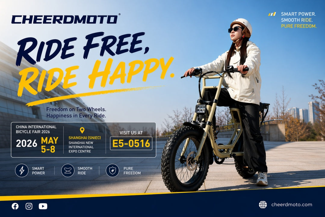 CHEERDMOTO to Debut New Electric Mobility Innovations at China International Bicycle Fair 2026