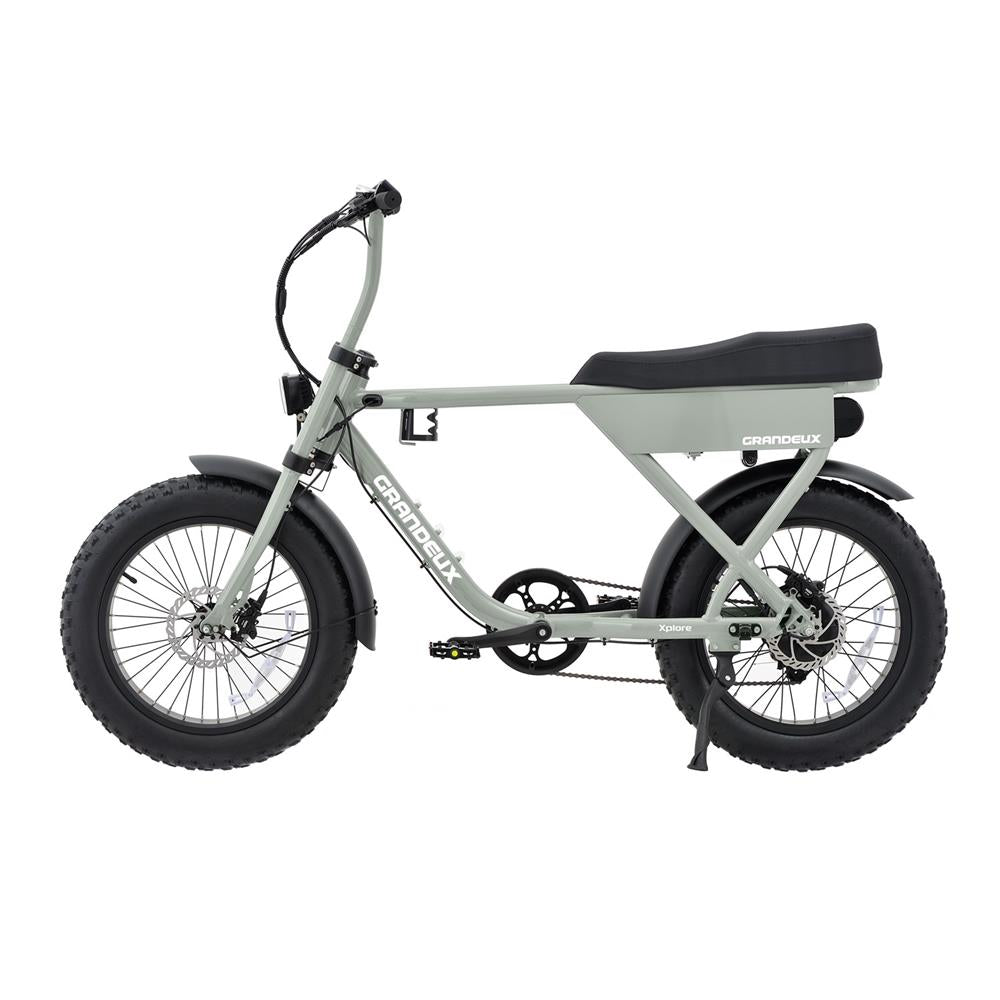 Grandeux Xplore Electric Bike – 1350W Over-Frame Fat Tire eBike | CheerdMoto