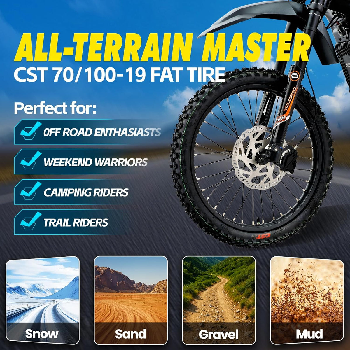 Cheerdmoto Performance Electric Dirt Bike - XCEED | 85Km/h(53MPH) Top Speed