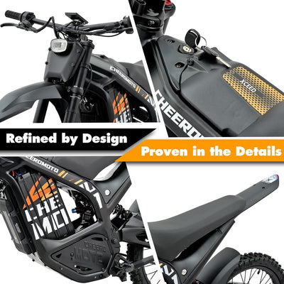 Cheerdmoto Performance Electric Dirt Bike - XCEED | 85Km/h(53MPH) Top Speed