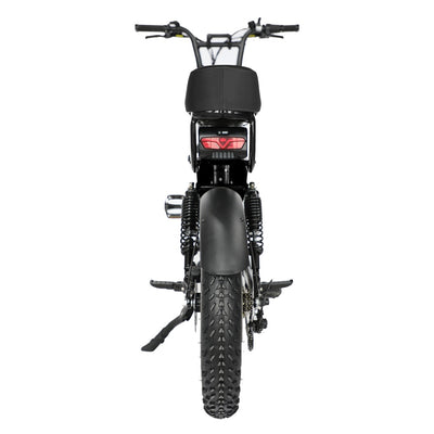 Grandeux Xplus 1350W Fat Tire Moped Bike | Top Speed: 20MPH