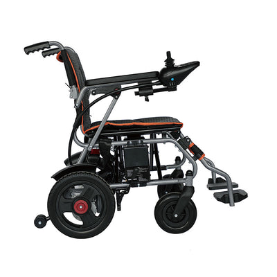 Cheerdmoto Electric Wheelchair - Smart B02 | Dual-Motor Electric Power Movement Device - 350 lbs Capacity, 15 Mile Range