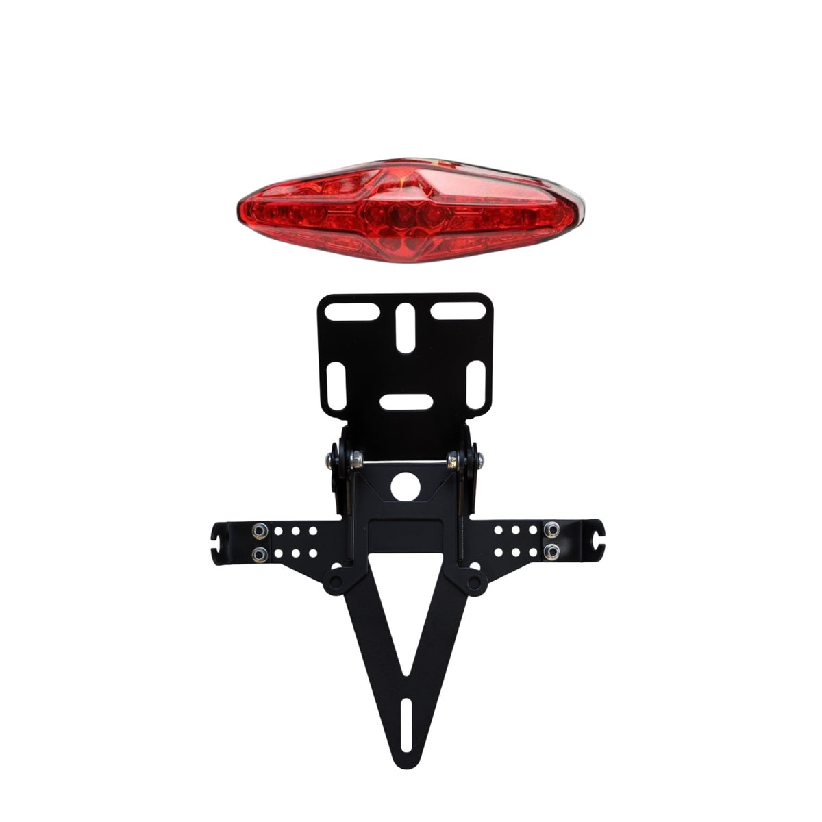 Xceed Dirtbike Rear LED Brake Light & Turn Signal Kit with Heavy-Duty Metal License Plate Mount